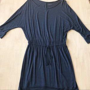 Caslon Blue Striped Dress